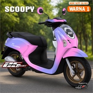 Honda Scoopy 2025-2026 Sticker COOL CODE K6 KO2 Cool Decal