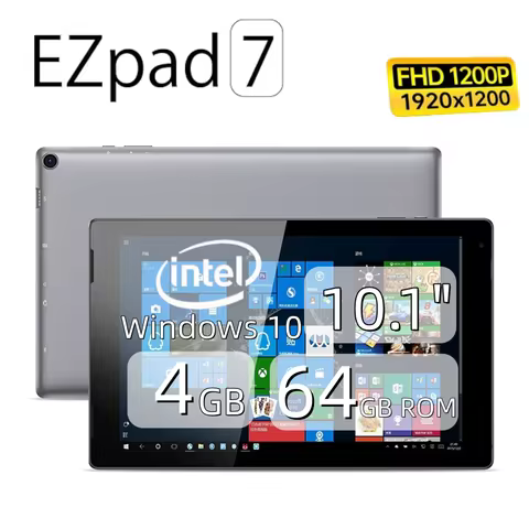 1920x1200 Screen Resolution 10.1 Inch Windows 10 Tablet 4GB RAM 64GB ROM Z8350 Quad Core Mini HD-MI