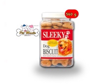 (รสเนื้อ)SLEEKY Biscuit บิสกิตสำหรับสุนัข 560 g
