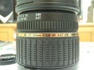 二手 8成新 TAMRON A16 17-50mm F2.8 for Canon 公司貨  