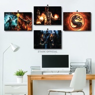 21-40 MORTAL COMBAT GAME ROOM POSTER 20X30 ICBNG/9BC2K MORTAL COMBAT LOGO WALL DECORATION/ EDUCATION