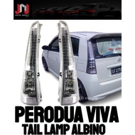 Perodua Viva Tail Lamp LED WHITE SMOKE ALBINO SET (1 SET 2 PCS)