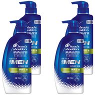 head&shoulders 海倫仙度絲 男士頭皮護理去屑洗髮乳 淨爽控油  750ml  4瓶