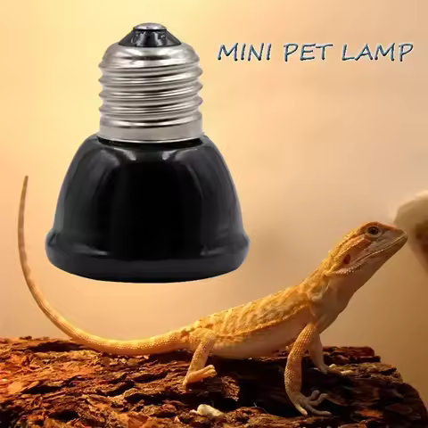 Ceramic Heated Incubation Lamp, Infrared Lamp, Infrared Light Bulb, Reptile Constant Temperature Lam