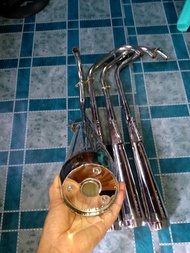 rusi tc macho 125/150/175/ version 2 chicken pipe stainless
