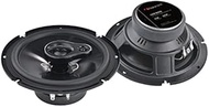 Nakamichi NSE1658 6.5-inches Car Stereo 3 Way Coaxial Speaker 360 Watts Peak Power 50-21kHz Frequency Response