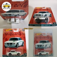 Hot Wheels ALFA ROMEO GIULIA SPRINT GTA - Hotwheels Premium Car Specttacular