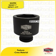Socket 1" Impact 6 PT Sise 24mm | 24mm Bolt Socket | Impact Tool