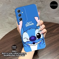 Latest Samsung A34 5G Case - Fashion Stitch Case - Samsung A34 5G Softcase - Pro Camera Case - Lates