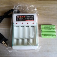4PCS AA/AAA 1.2V 3000mAh 1800mAh rechargeable battery high quality durable rechargeable battery Toy