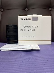 完美無瑕 超長保用 （2028-1）Tamron 11-20 11-20mm E F2.8 Sony FE  Mount