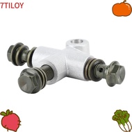 7TILOYSHOP Brake Line Connector, M10 Banjo Bolt  Line Coupling Hydraulic Brake Adapter, Durable 3 Wa