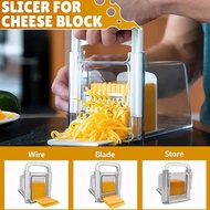 2 Piece Cheese Slicer Can Store Cheese Slicer White Butter Slicer 4-In-1 Butter Slicer