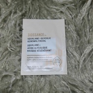 Authentic Biossance squalane glycolic renewal facial mask