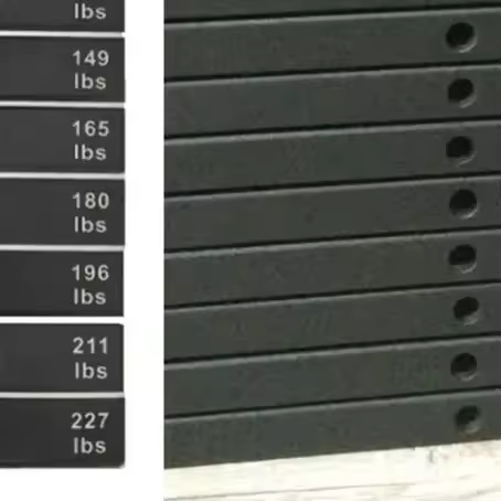 Number Stickers For Gym Weight Stack Labels 5 103kg Weight Markers Made For Dumbbells Barbells And R