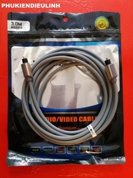 CÁP QUANG AUDIO CHOSEAL DÀI 15M/3M/5M CHÍNH HÃNG