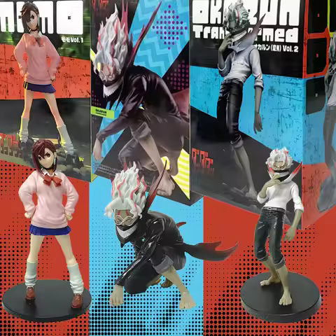 18cm Anime Dandadan Ayase Momo Takakura Ken S.H.Figuarts Transformed Assembly PVC Model Toys Action 