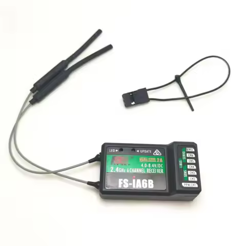 Flysky 2.4G 6CH FS-iA6B iA6B Receiver PPM Output With iBus Port Compatible with FS-i4 FS-i6 FS-i10 F