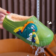 Children's Waterproof Cotton Slippers, Cute Baby Fur Slippers DP107