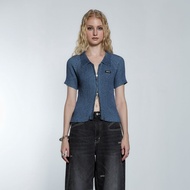 Merge Official - Jovie Zip Knit Tee (จัดส่ง 18/10)(เปิดขาย 9 Oct 12.00)