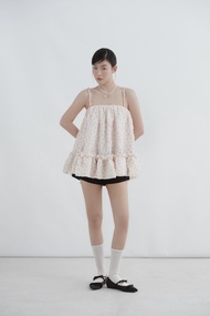 OLV - Áo babydoll 2 dây màu pastel ngọt ngào dễ thương Tassie Fleur Top