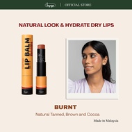 HYGR Natural Paper Tinted Lip Balm (5g) Hyaluronic Acid - Burnt