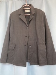 Wanko黑色西裝薄質料外套