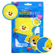 Pinkfong Baby Shark Air Fit Up Mask Super Small 2 Sheets