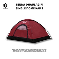 TENDA Single Dome Tent - Single Dome Tent 2-Person Capacity Single Layer - hiking Tent
