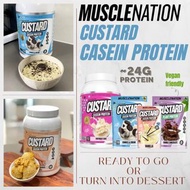[健身減肥][體重控制] Muscle Nation Gym Supplements 健身補充品 Protein 乳清蛋白 卡士達 Protein Custard 蛋白 代餐
