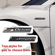 3D ABS Logo Xdrive Emblem Car Trunk Badge Nameplate Xdrive Sticker For Xdrive 320d 320i 530d 525d E6