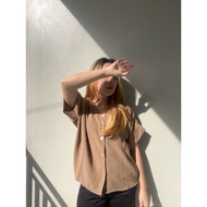 KEMEJA Alarathebrand - Sefa Blouse | Blouse | Office Blouse| Office Shirt | Office Wear | Long Sleev