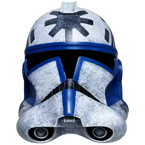 Star SWars 501st Legion Jesse Clone Trooper Helmet Blue White Resin Wearable Cosplay Mask Adult Hall