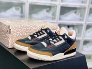Nike Air Jordan 3喬丹3代籃球鞋｜顏色 黑｜ 棕 ｜尺碼 36 36.5 37.5 38 38.5 39 40 40.5 41 42 42.5 43 44 44.5 45 46