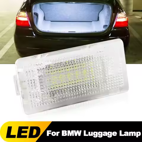 1pc LED Luggage Trunk Lamp for BMW E81/E82/E87/E88/F20/F21/E90/E92/E93/F30/F32 (L X1) E36/E46 (F X2)