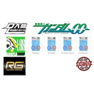 DL Dalin Water Decal RG 1/144 00 Raiser Qant Seven Sword Exia Repair II