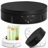360 Degree Electric Rotating Turntable,Battery/USB Power Supply for Photography Product Shows (Black