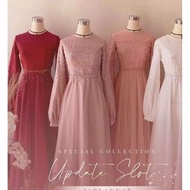 ATLANNA DRESS / PARTY DRESS - WEDDING DRESS - PROPOSAL DRESS - MUSLIM DRESS - PARTY DRESS - EVENT DR