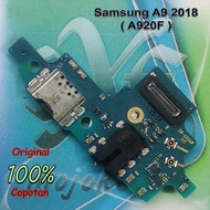 Samsung A9 2018 A920F Papan konektor cas mesin bawah ori copotan - eXe