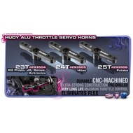 Hudy Alu Throttle Servo Horn - 2-Hole - 25T-V2/24T/23T