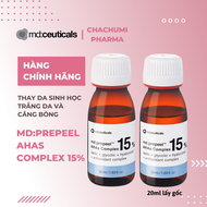 Thay da sinh học trắng da và căng bóng Md:ceuticals Md - AHAS Complex 15%