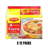 (Carton Deal) Maggi 2-Min Curry Noodles Instant Noodles 12x5x79g