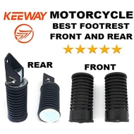 KEEWAY SIP 125 Motorcycle Rubber Front And Rear Footrest 1PAIR Motor Parts Accessories