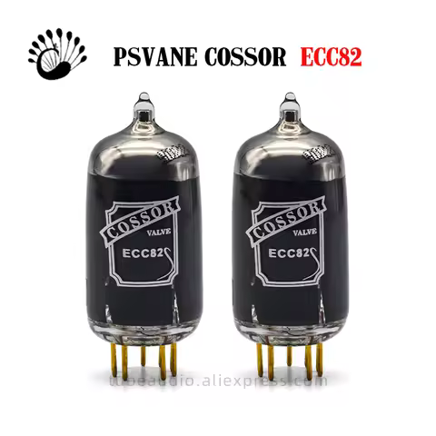 2025 COSSOR VALVE ECC82 Tube Upgrade SHUGUANG 12AU7/ECC82 Gift Box Matched Pair