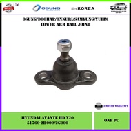 Hyundai Avante HD X20 Lower Arm Ball Joint (51760-2H000/2G000)