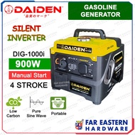 DAIDEN Inverter Gasoline Generator Portable Silent Genset 900W 4 STROKE Manual Start DIG-1000i