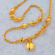 ORIGINAL ZHULIAN Rantai Kaki Dewasa saduran emas 999 atau 24k by Zhulian, AL5004