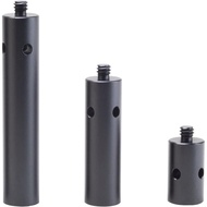 Nitze 15mm Rod with 1/4” Screw 1 Inch/2 Inches/3 Inches (3 pcs) Aluminum Alloy 15mm Rods wtih 1/4" M