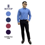 BENTOP Shirt Long Sleeve Slim Fit