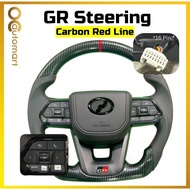 Perodua Advance / H Spec GR Forged CARBON Steering Airbag Dynamite GR Steering For Ativa Myvi Axia A